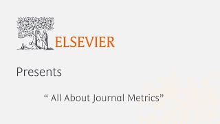 Elsevier Africa | All about Journal Metrics