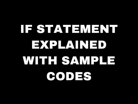 IF STATEMENT IN JAVA-  TAGLISH