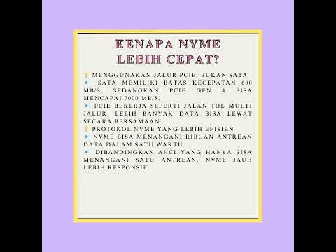 Mengenal lebih dalam SSD Nvme