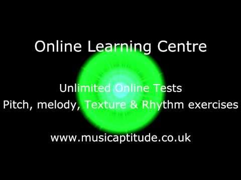 Music Aptitude Tests Online