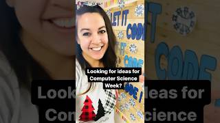Easy ideas for Hour of Code and Computer Science week for elementary students