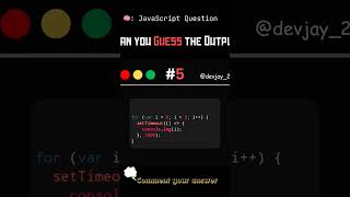 Can You Guess the Output? 🤯| JavaScript Brain Teaser5 #javascript #programmingquiz #javascriptshorts