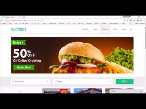 Oddappz demo video for web frontend