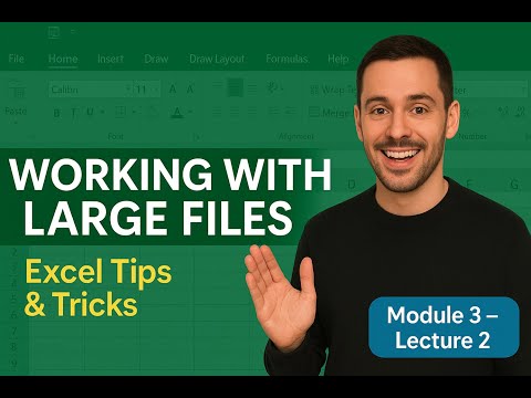 Navigation with Large Files Smoothly | Module 3  Lecture 2 | Zero to Hero