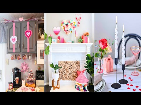 💕 Shabby Chic Budget-Friendly Valentines Day Decor Ideas #valentinesday2024 #valentinesdaydecor2024
