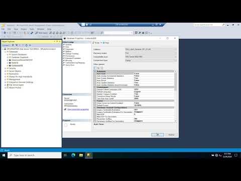 How to Create a Contained Database in SQL Server Management Studio (SSMS)