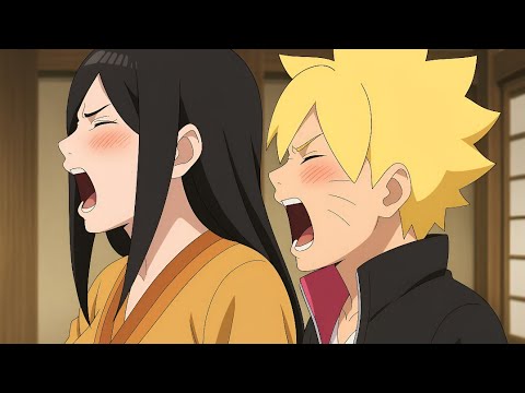 Boruto Shocked! "Sarada" Climbed On Him!? 😱 It Was Hanabi in Disguise!