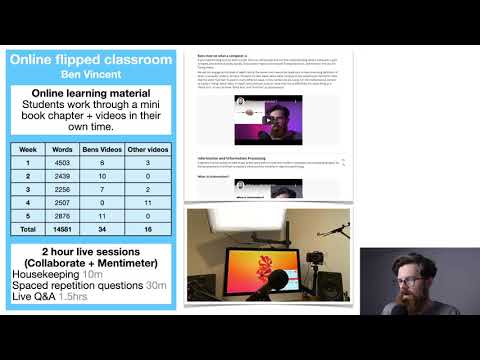 Switching to an online flipped classroom
