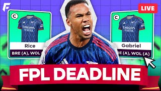 TRIPLE CAPTAIN ACTIVE! 🚨 FPL GW26 DEADLINE LIVE STREAM ✅