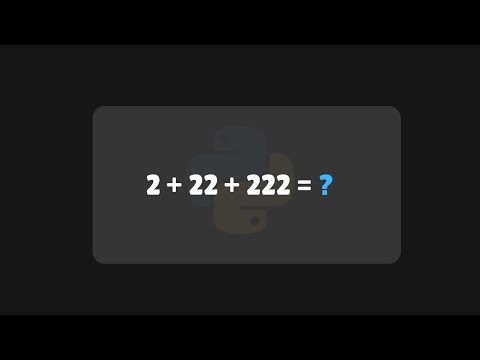 Sum of a Series in Python