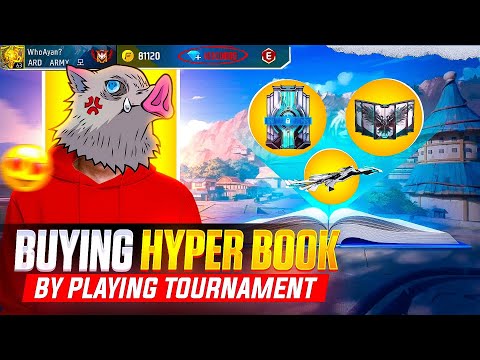 BUYING HYPERBOOK 📕 BY PLAYING TOURNAMENTS 🏴‍☠️ || SOLO LONE WOLF TOURNAMENTS 🔥 - Ep-1