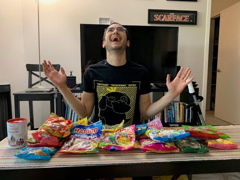 John Tries a BUNCH of Foreign Haribo Gummies + Bonus Wine Gums