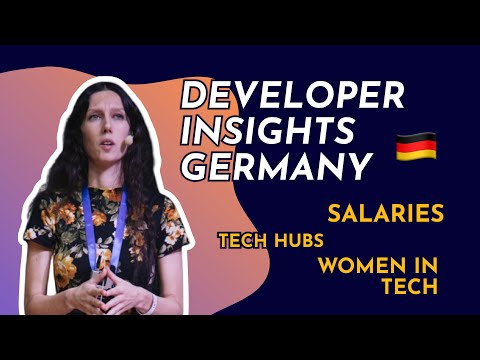 Developer Insights Germany • Locations, Salaries, Genders • Talk with Franziska Hauck