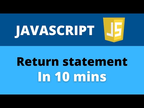 Return Statement in JavaScript
