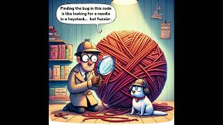 "Who knew this bug hunt would need a magnifying glass?" 🔍 #DevOps #CodingHumor #DevOpsMemes
