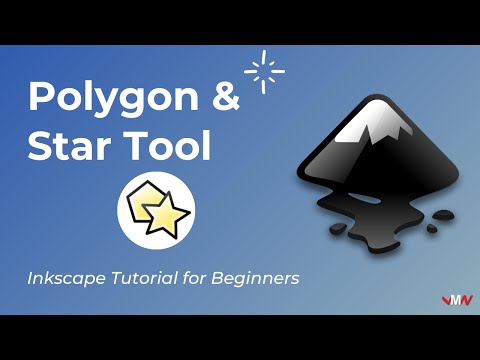 Polygon & Star Tool | Inkscape Tutorial for Beginners