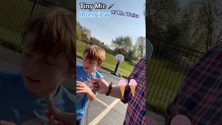 Tiny Mic Interview with/ Mr. Weiss #cougarcountry #WeLoveCalais #CalaisPride