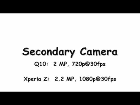 BlackBerry Q10 vs Sony Xperia Z _ Specs Comparison