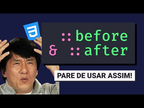CSS Before e After explicados // Como esses pseudo-elements REALMENTE funcionam