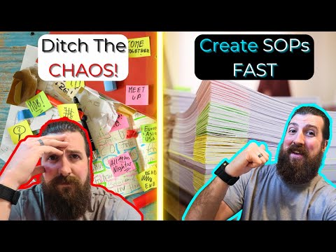 Ditch the Chaos: Create Your First SOP in Minutes