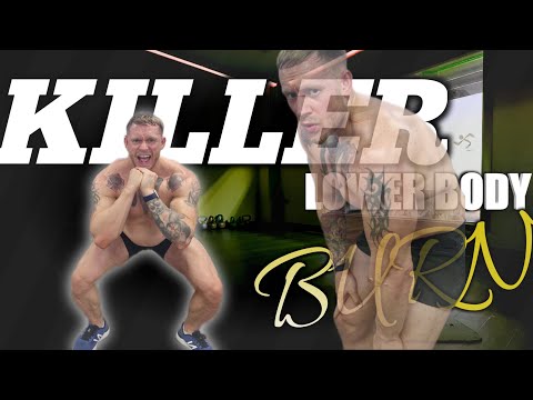 35 MIN KILLER Lower Body HIIT Workout (Feel The Burn)