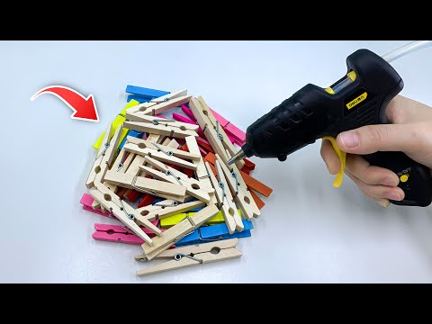 6 Amazing Ideas With CLOTHESPIN That Are Really Useful