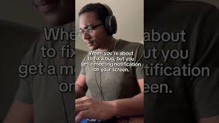 When you have to fix that bug first #coding #funny #shorts #softwareengineer #computerscience