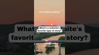 Fresh Brewed Fun 53 - puns and jokes tailored for the marketing and web development world.