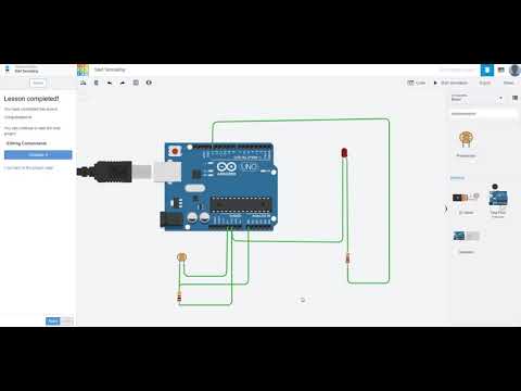 PeerGradedWeek2 Lighting A LED by Photoresistor