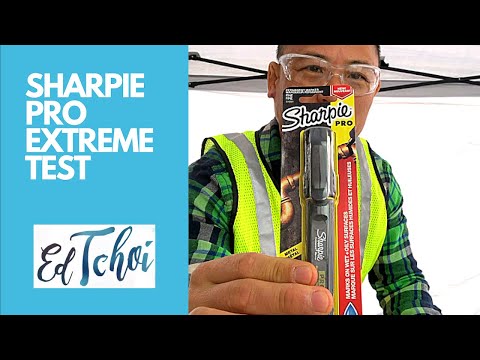 Testing the new Sharpie Pro Marker!  Links in the description