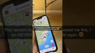 The app is called nomadtable ✈️🤯 #solotravel#solotraveltips