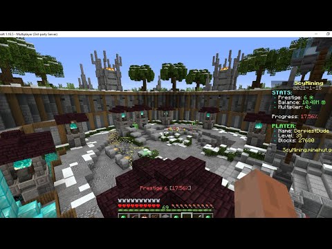 Playing Minecraft On Scymining