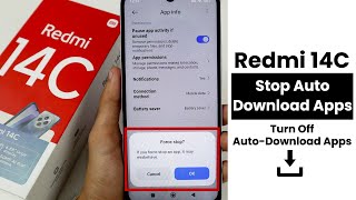 Stop Auto Update Apps In Redmi 14C | Turn Off Auto Update Apps