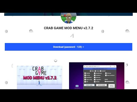MOD MENU Crab Game - How To - FREE DOWNLOAD - Working Cheat 2021 DECEMBER