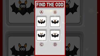 find the different one 120  #riddlesolvers #spottheoddone #ytshorts