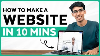 How to Make a Website in 10 mins - 2025 Simple & Easy