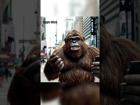 PART 1| Bigfoot is in New York City 😍 #viral #youtubeshorts #foryou #bigfoot #shorts