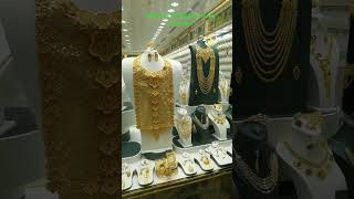 Amazing Saudi Gold Jewellery Designs #goldmarket #viral #shorts  #jeddah