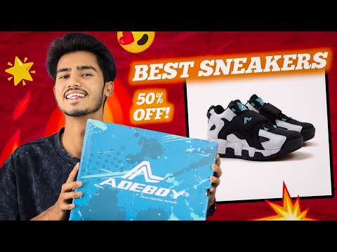Unboxing - Adeboy Men Colourblocked Sneakers | Best Sneakers For Men 🔥