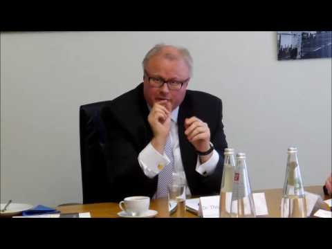 Roundtable talk with Dr. Thomas Schäfer