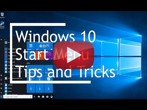 Windows 10 Start Menu Tips and Tricks