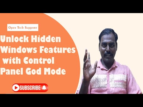 How to Access Control Panel God Mode and What You Can Do with It