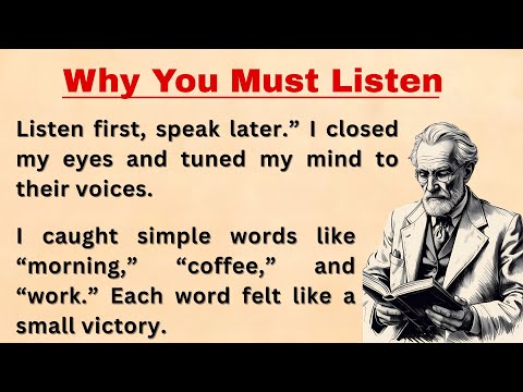 How To Improve Your English || Why You Must Listen || Learn English Through Stories