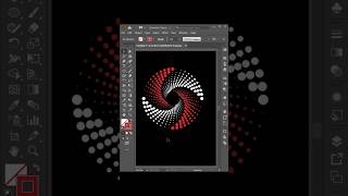 Dotted Spiral Vortex | Logo Design in Illustrator!