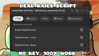 Op* DEAD RAILS SCRIPT || NO KEY ||  aimbot, esp, full bridge, grab items, colect items, farm bonds,