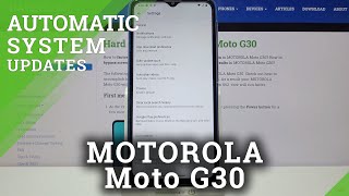 Motorola Moto G30 - How to Stop Auto Update Apps?