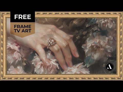 FREE Vintage Romantic Art for Frame TV Engagement Ring Screensaver Wallpaper | 2Hr 4k HD