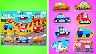 Learn Numbers & Transport 🚗🔢 Fun Learning for Kids