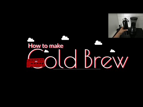 How to make Cold Brew at Home