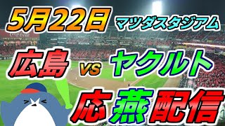 リーグ戦【広島カープ × ヤクルトスワローズ】2025.5.22 応燕配信  @ マツダスタジアム